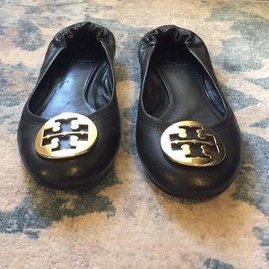 Tory Burch Reva Leather Flats